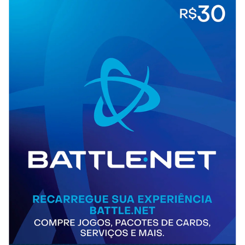 Gift Card Blizzard 30 Reais