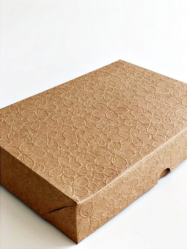 Caixa kraft - 24 Doces 4x14x21 cm