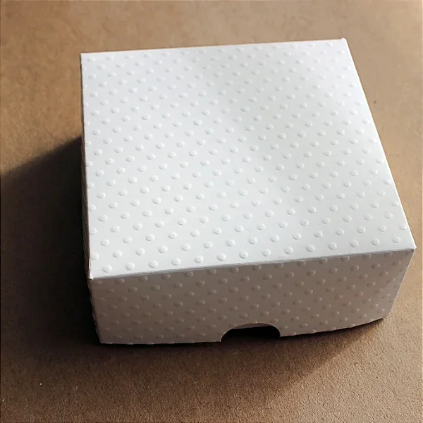 Caixa branca – 6x6x3 cm