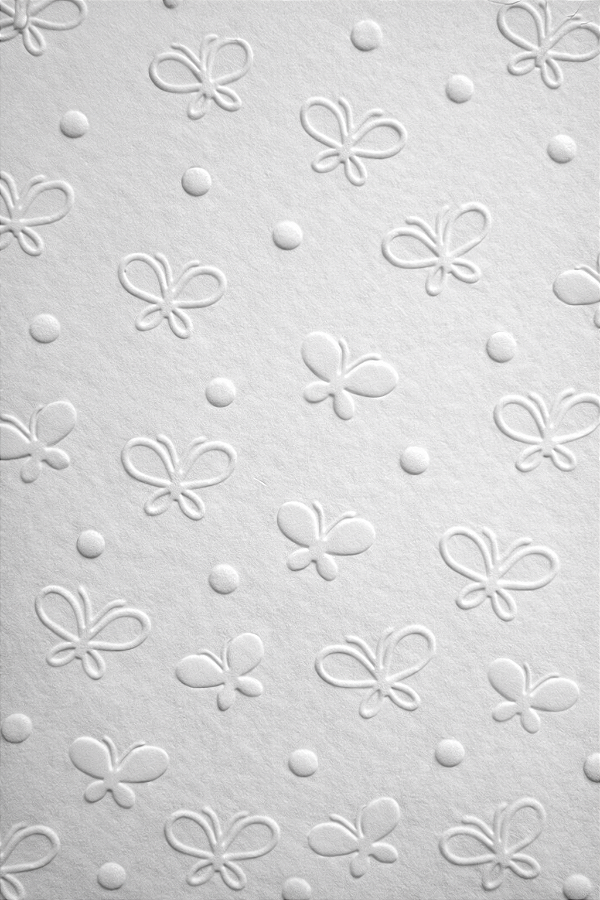 Modelo Textura Borboleta em Alto Relevo