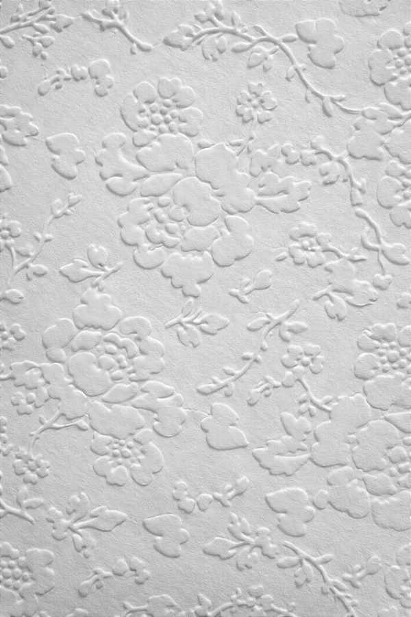 Modelo Textura Floral em Alto Relevo