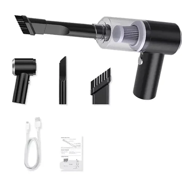 Aspirador Portátil De Pó Recarregável Mini Automotivo S/ Fio