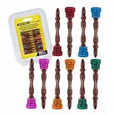 10x Ponteiras Magnéticas Profissional Com Limitador S2-PH2 BOMVINK