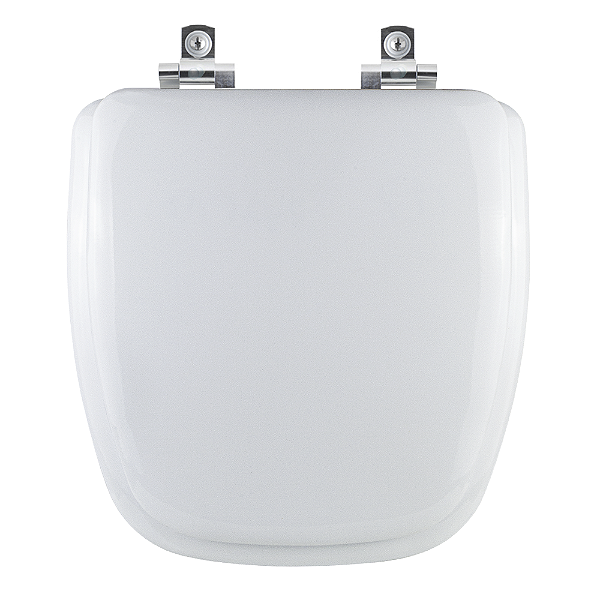 Tampa de Vaso Sanitário Almofadado com Amortecedor Flex Branco para vaso Deca
