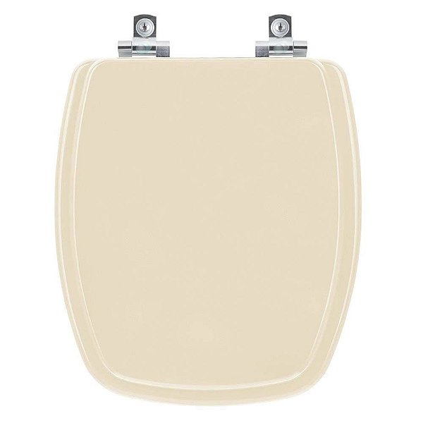 Tampa de Vaso Sanitário Laqueado Soft Close Stylus Marfim para vaso Celite