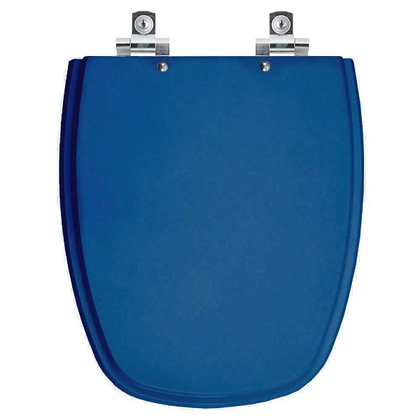 Tampa de Vaso Sanitário Laqueado Soft Close Monte Carlo Azul para vaso Deca