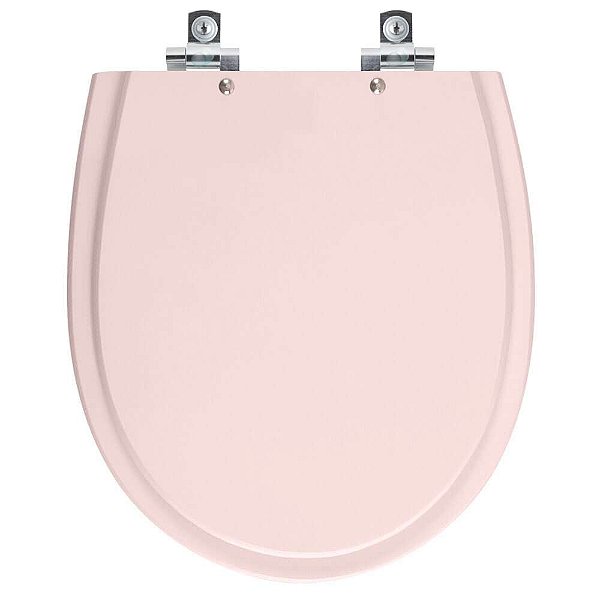 Tampa de Vaso Sanitário Laqueado Soft Close Polo Rose para vaso Hervy