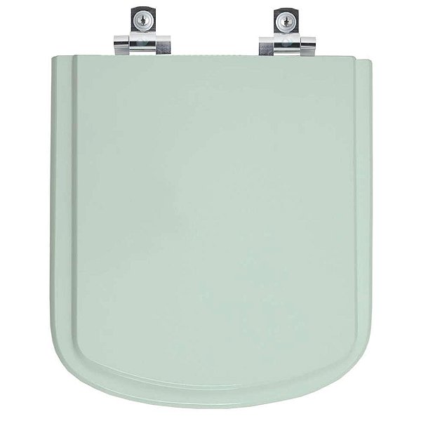 Tampa de Vaso Sanitário Laqueado Soft Close Bali Verde Agua para vaso Incepa
