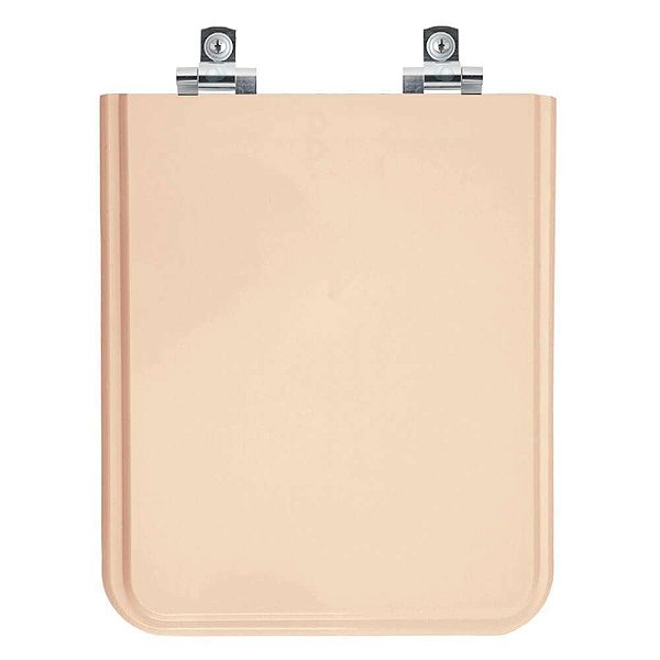 Tampa de Vaso Sanitário Laqueado Soft Close Square Coral para vaso Incepa