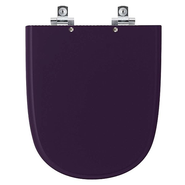 Tampa de Vaso Sanitário Laqueado Soft Close Ezedra Ametista para vaso Ideal Standard
