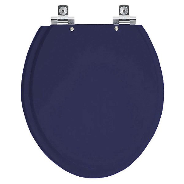 Tampa de Vaso Sanitário Laqueado Soft Close Convencional Oval Cobalto para vaso Ideal Standard