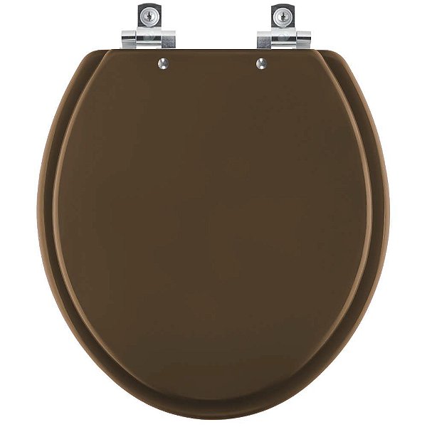 Tampa de Vaso Sanitário Laqueado Soft Close Liberty Ocre para vaso Santamarina