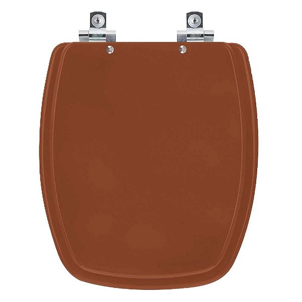Tampa de Vaso Sanitário Laqueado Soft Close Valentina Ocre para vaso Santamarina