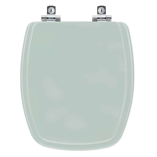 Tampa de Vaso Sanitário Laqueado Soft Close Valentina Verde Claro para vaso Santamarina