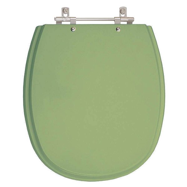 Tampa de Vaso Sanitário Laqueado Aspen Verde (Malva) para vaso Deca