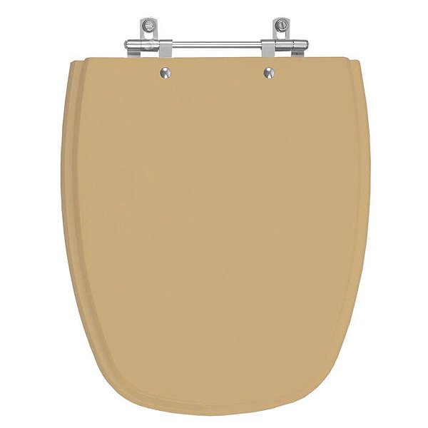 Tampa de Vaso Sanitário Laqueado Monte Carlo Bege Castor para vaso Deca