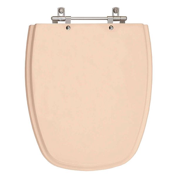 Tampa de Vaso Sanitário Laqueado Monte Carlo Rosa Floral para vaso Deca