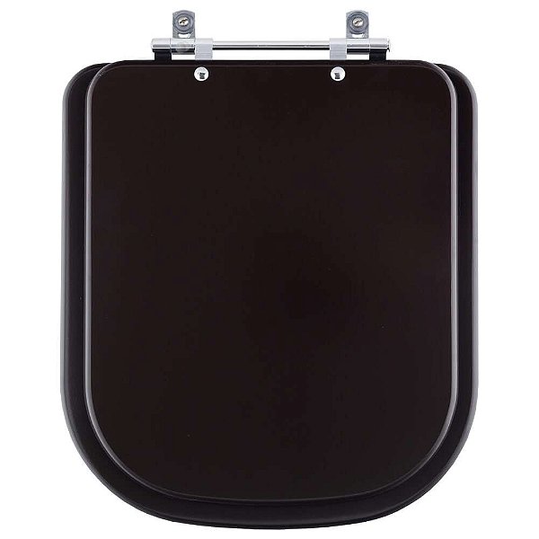 Tampa de Vaso Sanitário Laqueado Piano Marrom Fosco para vaso Deca