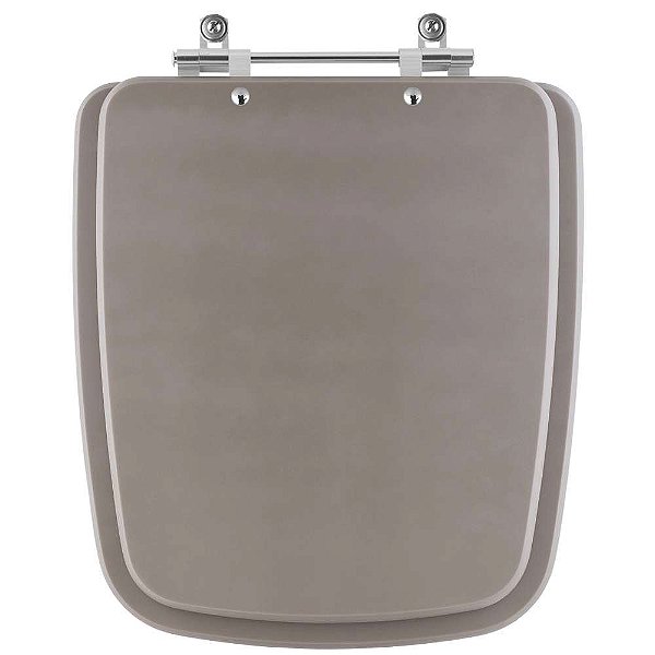 Tampa de Vaso Sanitário Laqueado Boss Gris Cinza Fosco para vaso Incepa