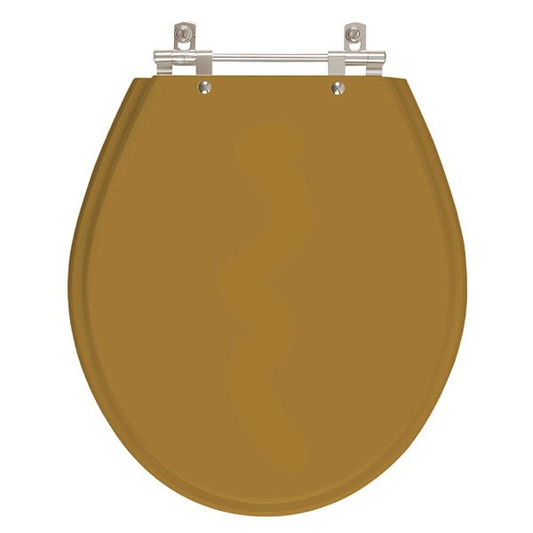 Tampa de Vaso Sanitário Laqueado Carina Laranja para Ideal Standard