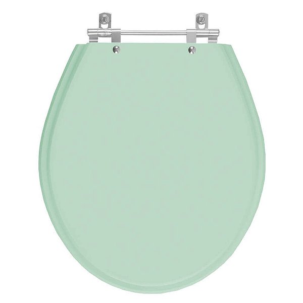 Tampa de Vaso Sanitário Laqueado Carina Verde Claro para Ideal Standard
