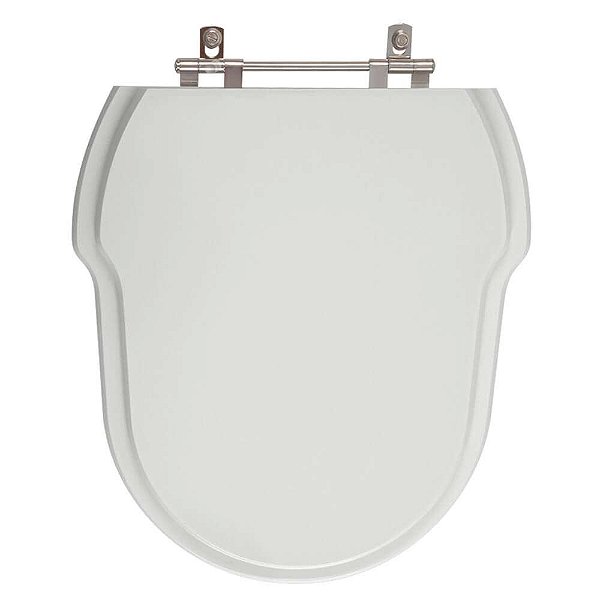 Tampa de Vaso Sanitário Poliéster Hampton Cinza Platina para vaso Incepa