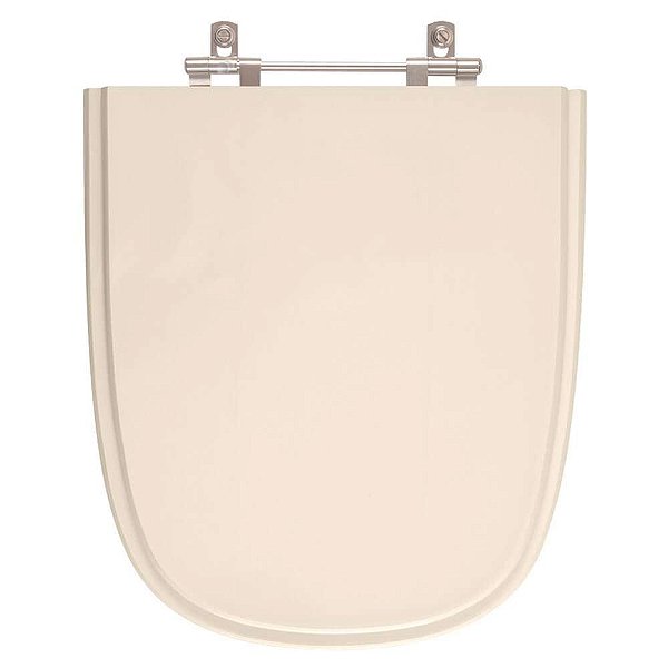 Tampa de Vaso Sanitário Poliéster Ibiza Pêssego Rosa Shell para vaso Incepa