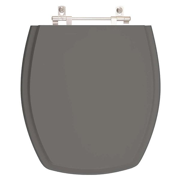 Tampa de Vaso Sanitário Poliéster Thema Ambar (Cinza Escuro) para vaso Incepa