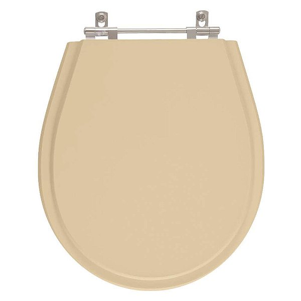 Tampa de Vaso Sanitário Poliéster Avalon Papaya para vaso Ideal Standard