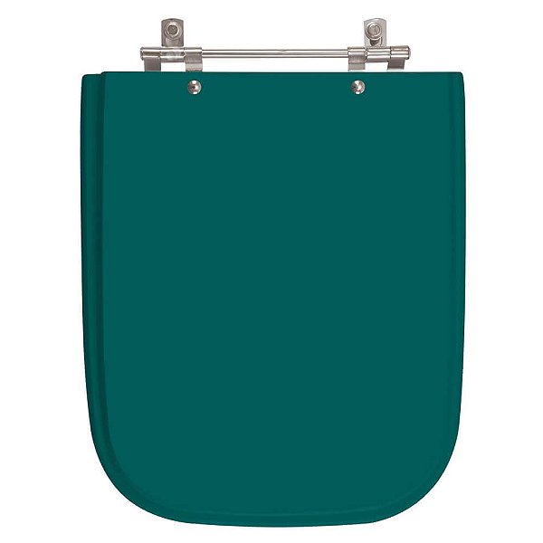 Tampa de Vaso Sanitário Poliéster Tivoli Verde Amazonia para Ideal Standard