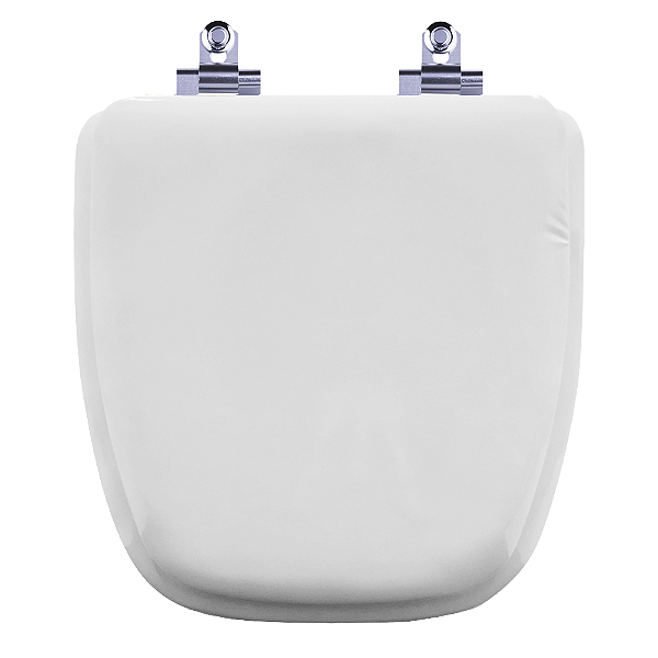Tampa de Vaso Sanitário Almofadado com Amortecedor Fit Branco para vaso Celite