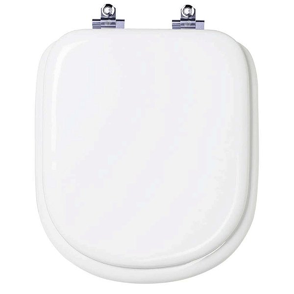 Tampa de Vaso Sanitário Almofadado com Amortecedor Sabatini Branco para vaso Icasa