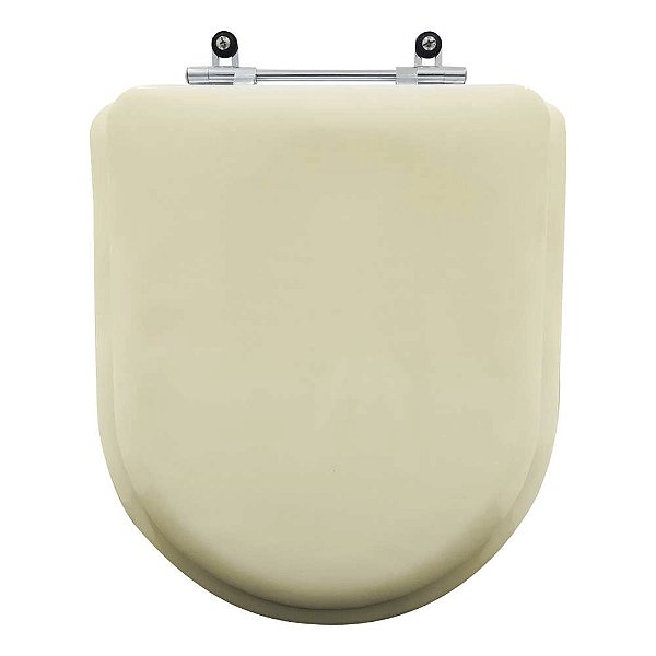 Tampa de Vaso Sanitário Almofadado Montezzi Bege Claro para vaso Belize