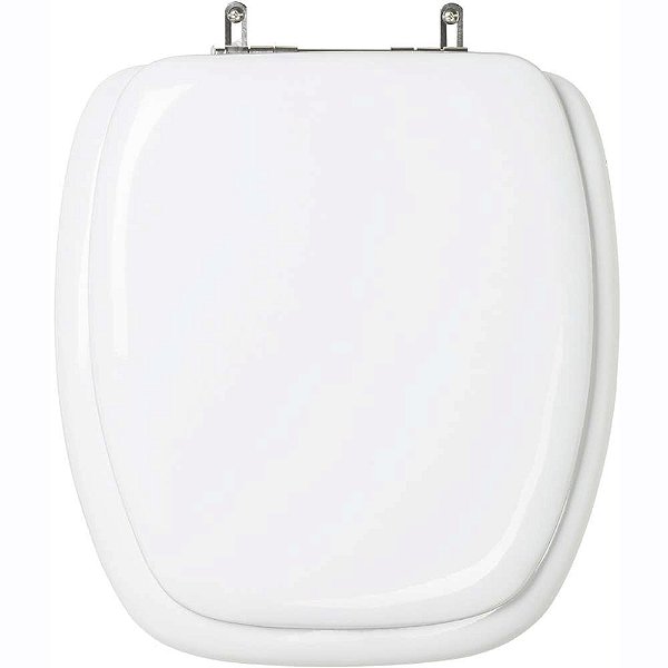 Tampa de Vaso Sanitário Almofadado Hawaii Branco para vaso Mondialle