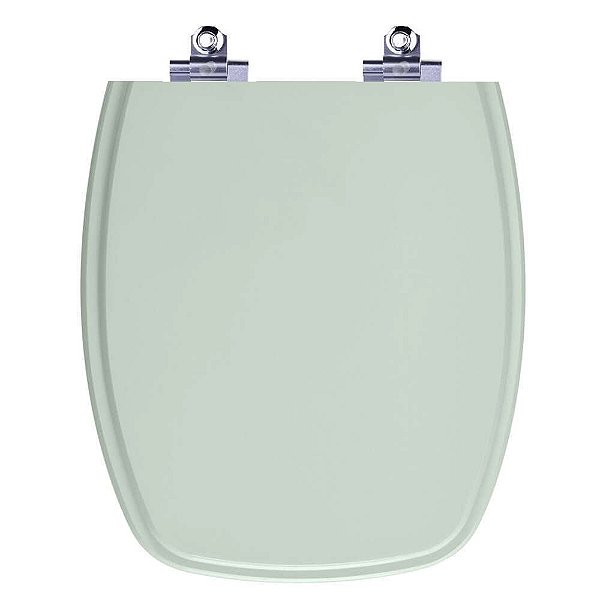 Tampa de Vaso Sanitário Laqueado Soft Close Stylus Verde Agua para vaso Celite