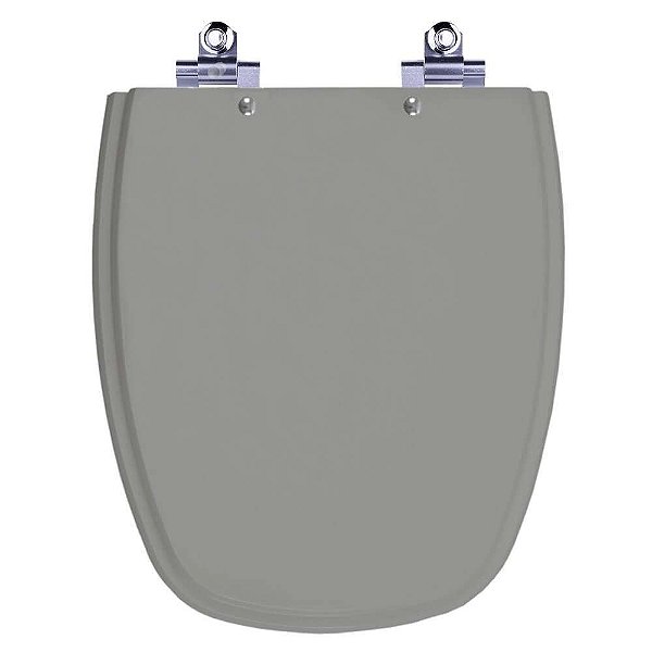 Tampa de Vaso Sanitário Laqueado Soft Close Monte Carlo Cinza Vip (Cinza Escuro) para vaso Deca