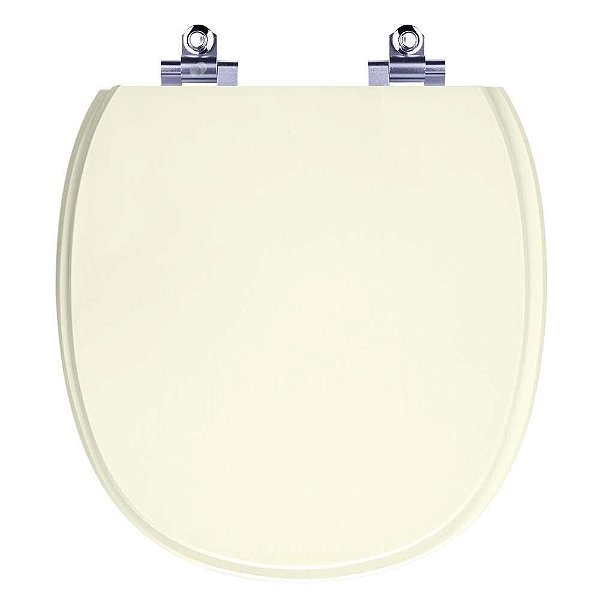 Tampa de Vaso Sanitário Laqueado Soft Close Village Creme para vaso Deca