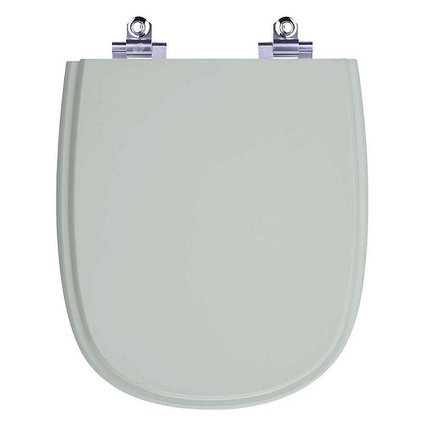 Tampa de Vaso Sanitário Laqueado Soft Close Sabatini Verde Claro para vaso Icasa