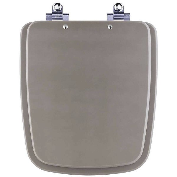 Tampa de Vaso Sanitário Laqueado Soft Close Boss Gris Cinza Fosco para vaso Incepa