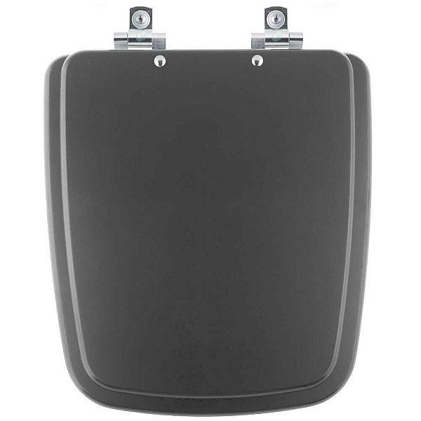 Tampa de Vaso Sanitário Laqueado Soft Close Boss Noir Preto Fosco para vaso Incepa