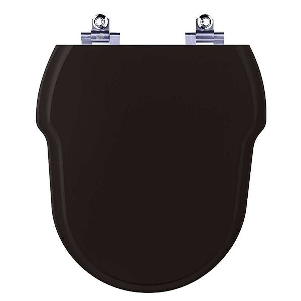 Tampa de Vaso Sanitário Laqueado Soft Close Hampton Preto para vaso Incepa Laufen