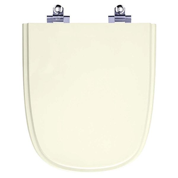 Tampa de Vaso Sanitário Laqueado Soft Close Ibiza Biscuit (bege claro) para vaso Incepa