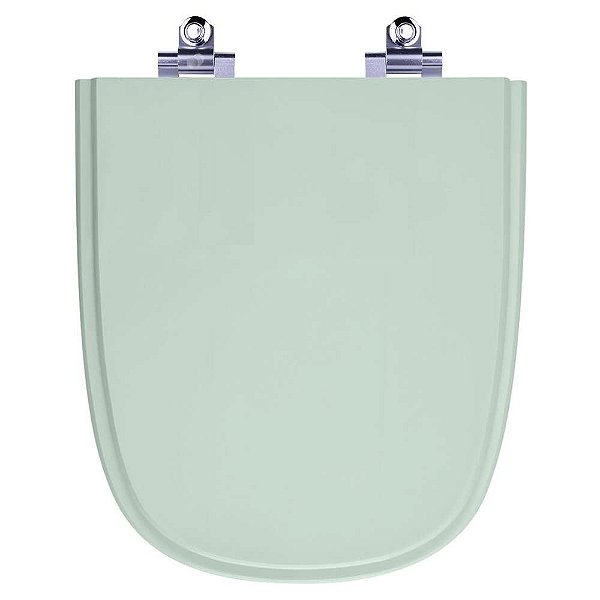 Tampa de Vaso Sanitário Laqueado Soft Close Ibiza Verde Água para vaso Incepa Cidamar