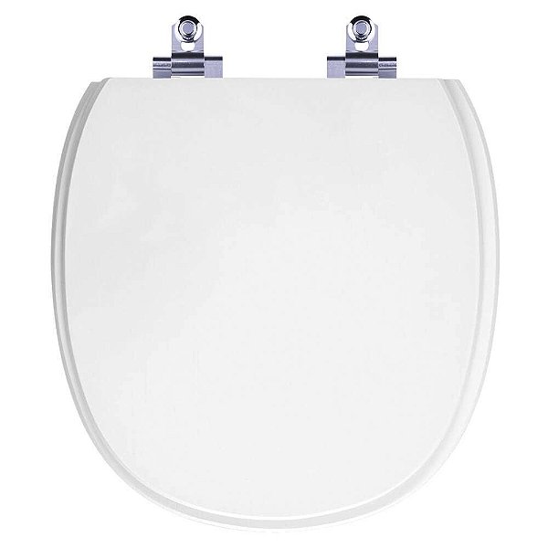 Tampa de Vaso Sanitário Laqueado Soft Close Massima Branco para vaso Incepa
