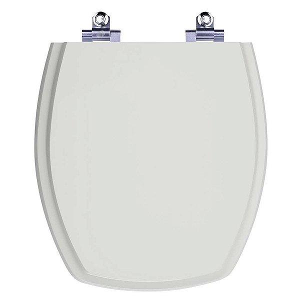 Tampa de Vaso Sanitário Laqueado Soft Close Thema Cinza Platina para Incepa