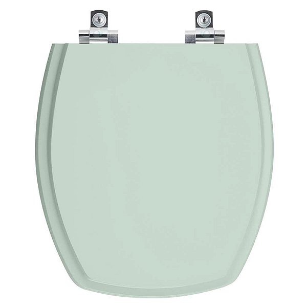 Tampa de Vaso Sanitário Laqueado Soft Close Thema Verde Água para vaso Incepa