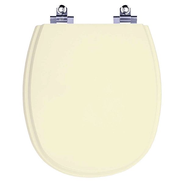 Tampa de Vaso Sanitário Laqueado Soft Close Ascot Bone (Bege) para vaso Ideal Standard