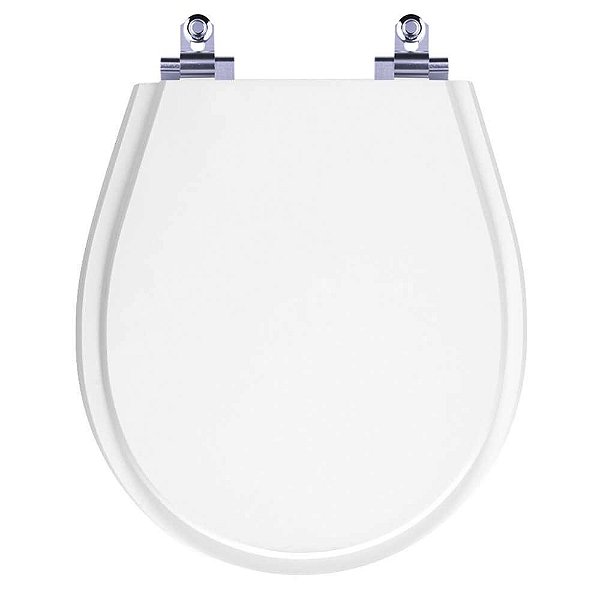 Tampa de Vaso Sanitário Laqueado Soft Close Avalon Branco para vaso Ideal Standard