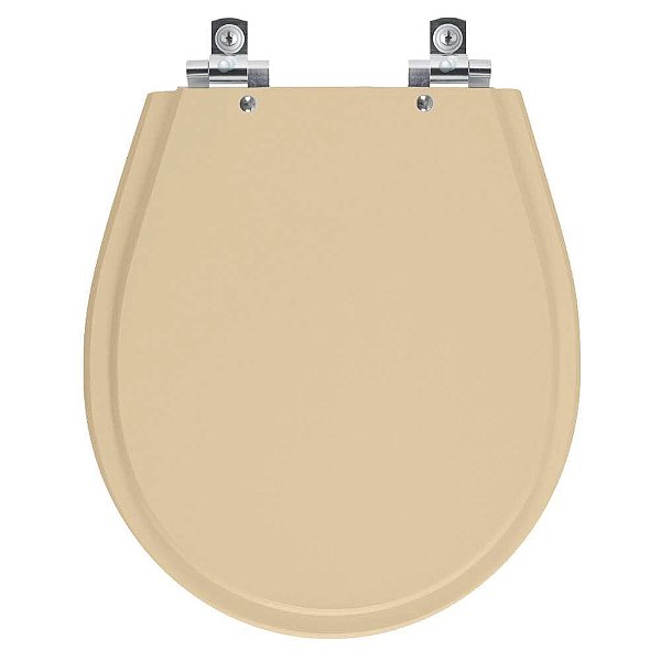 Tampa de Vaso Sanitário Laqueado Soft Close Avalon Papaya para vaso Ideal Standard