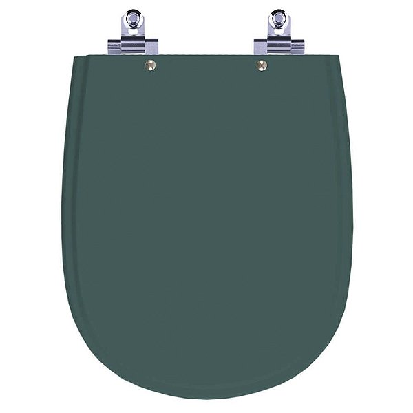 Tampa de Vaso Sanitário Laqueado Soft Close Paris Verde Amazonia (Verde Escuro) para vaso Ideal Standard
